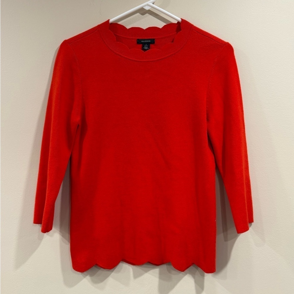 🔥NWOT Halogen Red Top🔥